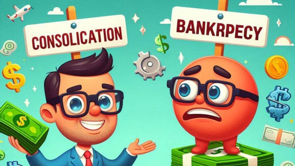 Is Debt Consolidation The Same As Bankruptcy
