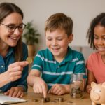 financial education for children - kids learning about money