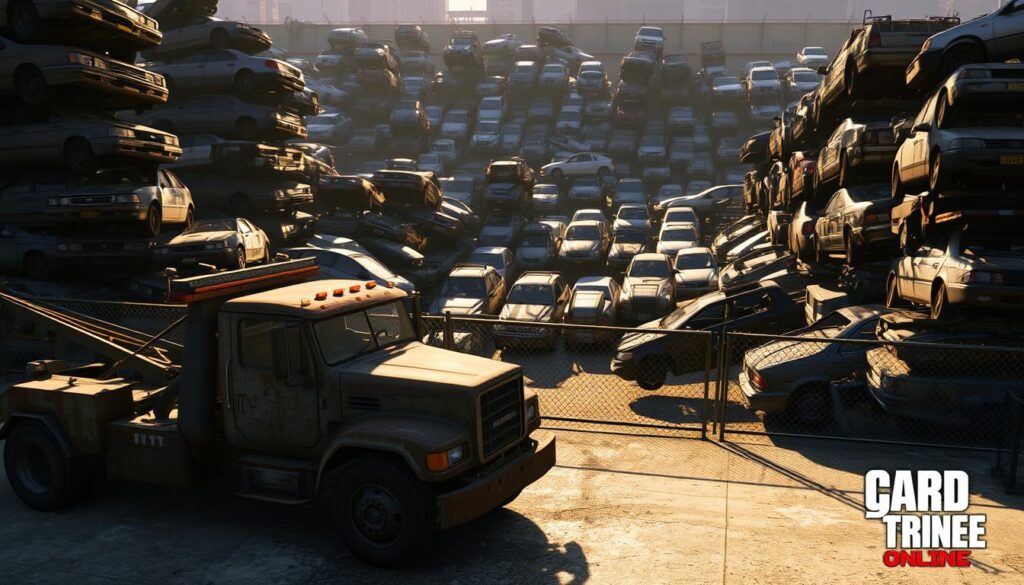 Passive Income in GTA Online Salvage Yard