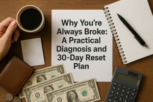 Why You’re Always Broke: A Practical Diagnosis and 30-Day Reset Plan
