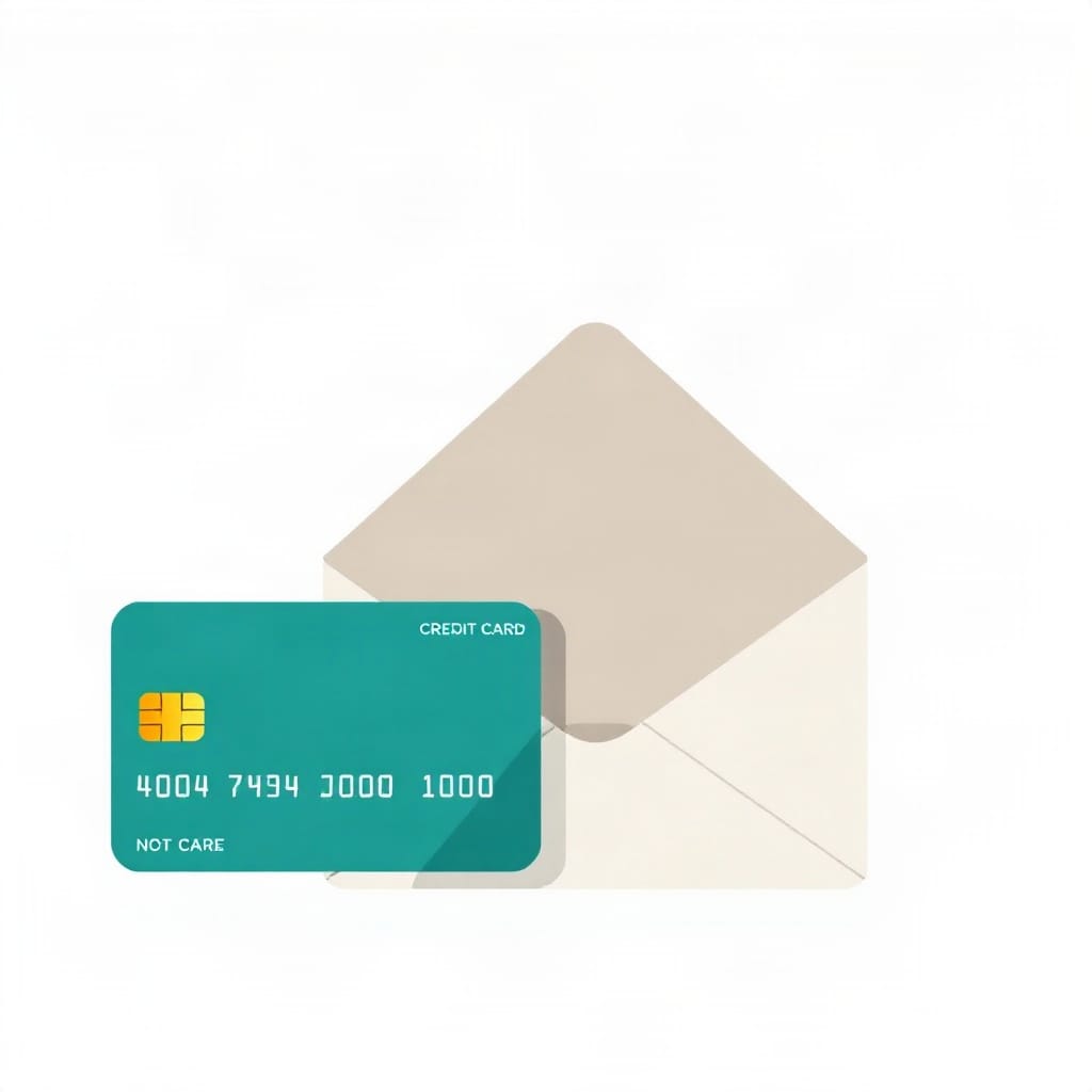 Credit card and sealed envelope representing will Capital One settle credit card debt considerations
